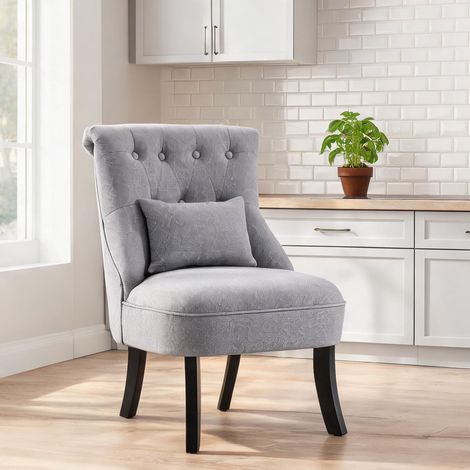 Fauteuil de salon grau 52,5 x 69 x 77 cm (1/5)