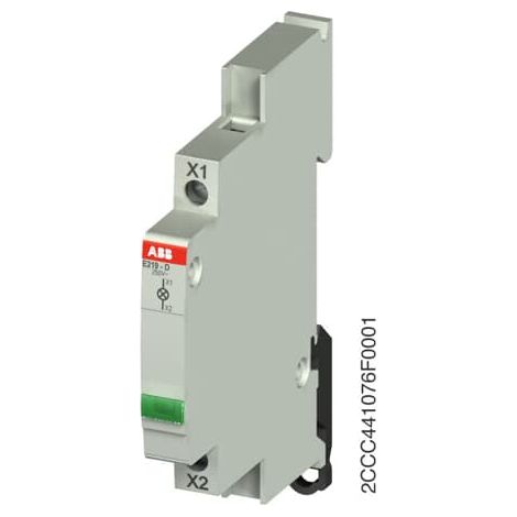 Voyant lumineux 1 LED Verte 12-48V AC/Dc 2CCA703422R0001 ABB 703422