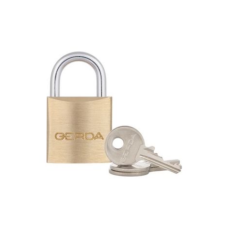 Candado con grillete Gerda Brass Line S20 (1/2)