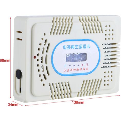 Déshumidificateur Mini Electrique Rechargeable avec Gel de Silice pour Maison et Salle (1/5)
