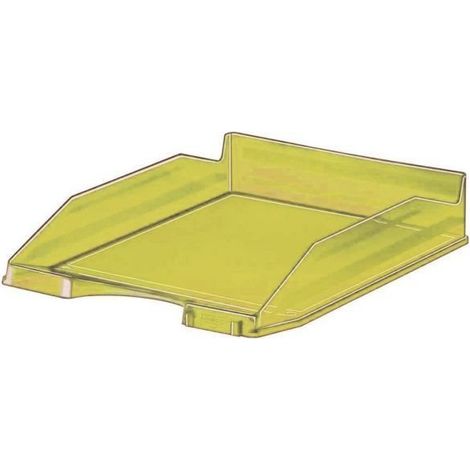 BANDEJA PLASTICO 93 APILABLE TRANSLUCIDA AMARILLO