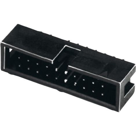 TRU COMPONENTS TC-02747-16-1-00-2 Stiftleiste Rastermaß: 2.54 mm Polzahl Gesamt: 16 Anzahl Reihen: