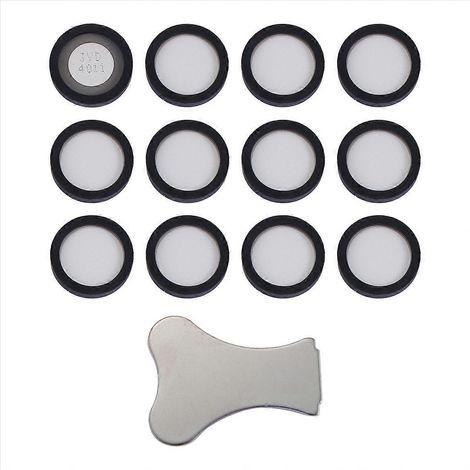 Lot de 12 ultrasonique brume ceramics discs pour humidificateur avec cap outil (1/5)