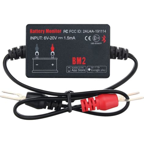 12V-Autobatterietester Bluetooth 4.0-Gerät für 6V-20V-Fahrzeuge