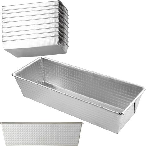 Plat de cuisson, surface antiadhésive, répartition de chaleur élevée, 9 PAs-30x12x8cm (1/2)