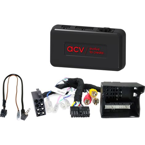 Adaptador de volante Porsche para varios vehículos, amplificador multiconector de 40 pines.