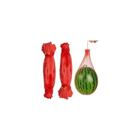 Pack de 100 Pastèque Filets pour le Jardin, Épaissi Melon Hamac, 45 cm de Melon de la Grille, la Pendaison de Melon, Melon d'eau Réutilisable Filets avec Cordon de serrage, pour les Pastèques, Fruits (1/5)