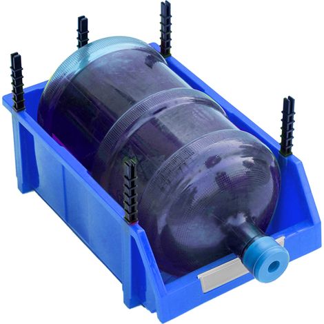 Bac De Rangement Hdpe Empilable Pour Pièces Détachées Et Composants Électroniques - Lot De 4 (1/2)
