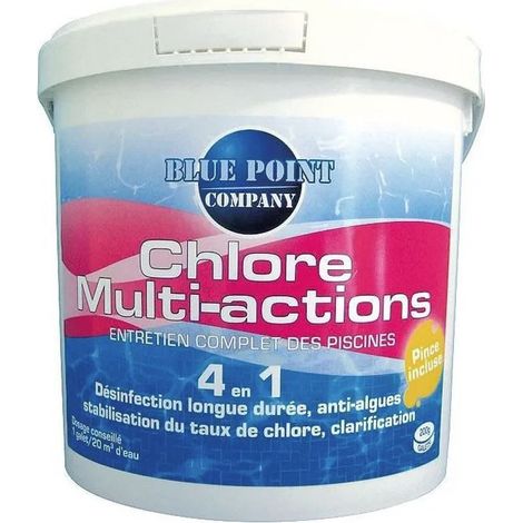 Chlor 4in1 Multi-Action 5kg Rolle 250g - 6201902 - blue point company