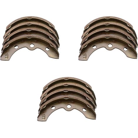 12X Accessoires de Voiturette de Golf Sabots de Frein Adaptés Aux Voiturettes de Golf Club Car et Precedent 1995-Up 101823201 (1/4)