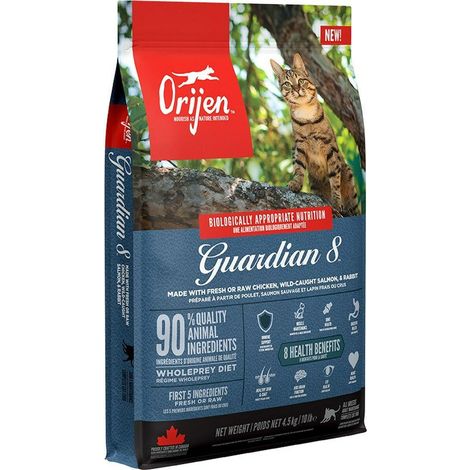 Orijen Guardian 8 Katzenfutter 4,5 kg Natürlich