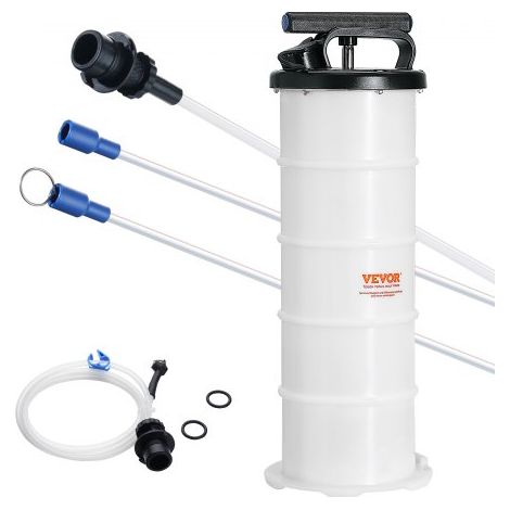 Extracteur de Fluide 6 5 L Pompe à Vide d'Aspiration Vidange
