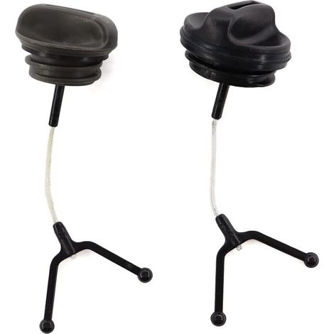 MCHNIC Bouchon de réservoir avec bouchon d'huile pour tronçonneuse Husqvarna 340 345 346 350 353 362 365 371 Tronçonneuse Réservoir de gaz