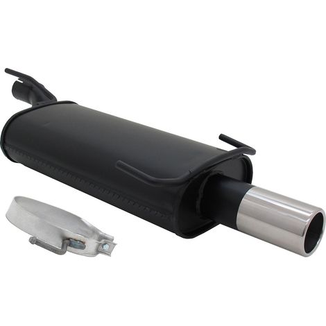 Échappement arrière sport Novus pour Opel Astra F/Opel Kadett E Silencieux 76mm (1/5)