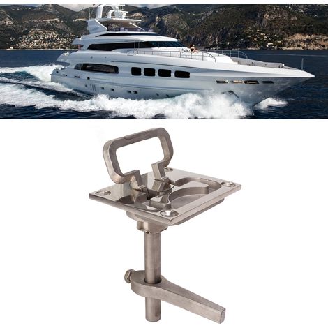 Verrou de plancher modulaire marin en acier inoxydable 316, accessoires pour yachts, 67 x 79 mm (1/5)