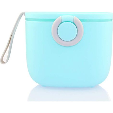 Großes Babymilchpulver-Glas, Babymilchpulverbehälter, Reise-Milchpulverbehälter, Milchpulveraufbewahrung, Tragbares Milchpulver (500 ml Eisblau) (1/3)