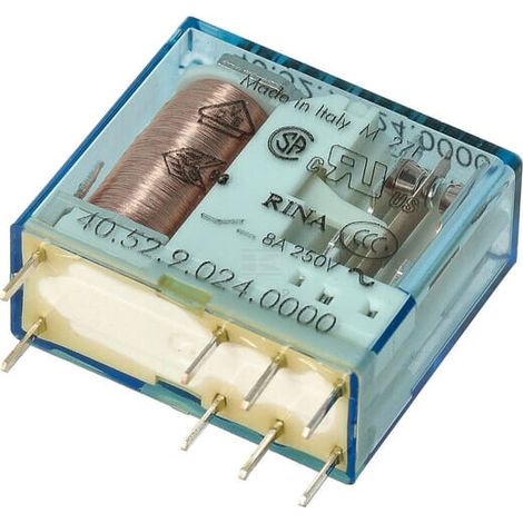 Relais 2W 8A 24V DC FINDER 405290240000 (1/3)