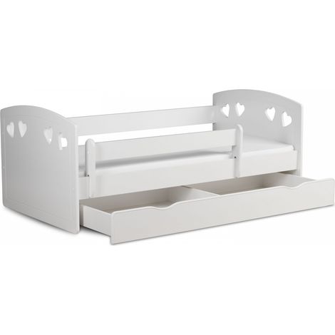 Babybett 60x120 Kocot Kids Victor - Weiß und Eiche (1/5)
