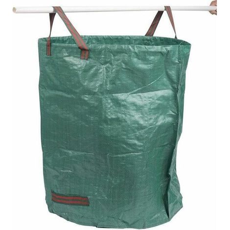 Royaluxe - Garden Tools, Garden Waste Bag with Handle, 272L, Woven Polypropylene Bag with PP Coating, Practical and Convenient (1/4)