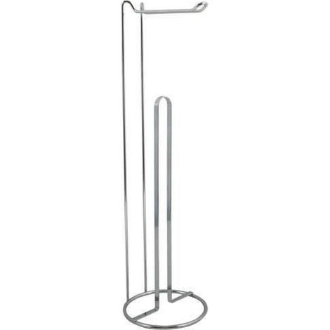 Porte-rouleau papier WC MSV Amy - Chromé mat (1/4)