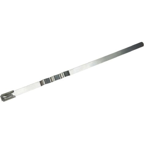 Serre-câble RS PRO Métallique en Acier Inoxydable 316, 360mm x 4,6 mm ( Prix pour Sachet de 100 )