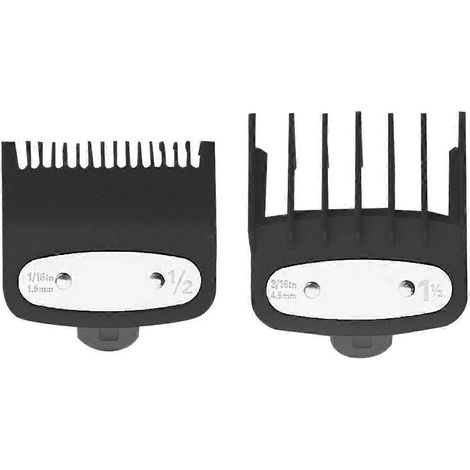 2Pcs Hair Clipper Limit Comb Guide 1.5mm/4.5mm Replacement for-- (1/5)