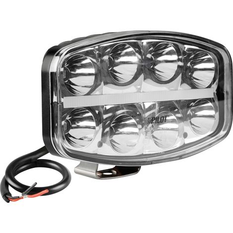 Pluton Nova, Faro Di Profondità Led Con Luce Di Posizione - 10/30V - 245X140 Mm (1/5)