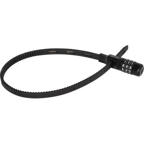 Fischer Kabelbinderschloss Fahrrad SN53/4 53 cm x Ø 4 mm schwarz Kabelschloss (1/3)