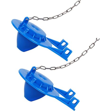 Lot de 2 rabats de toilettes de rechange de 5, 1 cm (1/5)