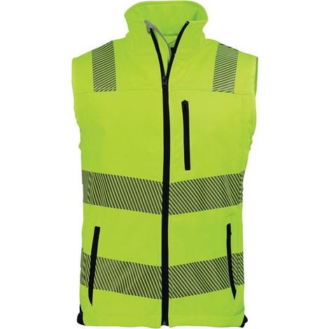 Warnweste Prevent Trendline Gr.L gelb EN ISO 20471 Kl.2 PREVENT TRENDLINE