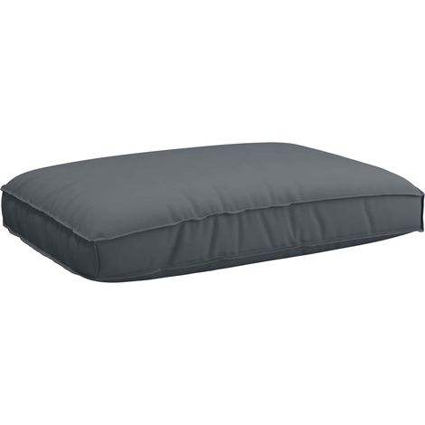 Kissen Anthrazit 120 x 80 x 12 cm Oxford-Stoff (1/5)