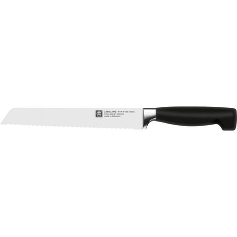 Zwilling Twin Four Star II Cuchillo para pan negro 20 cm