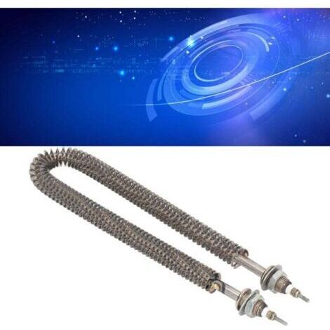 Tube chauffant à ailettes en acier inoxydable en forme de U, chauffage rapide, Tube chauffant électrique à ailettes à haute efficacité thermique (1/5)