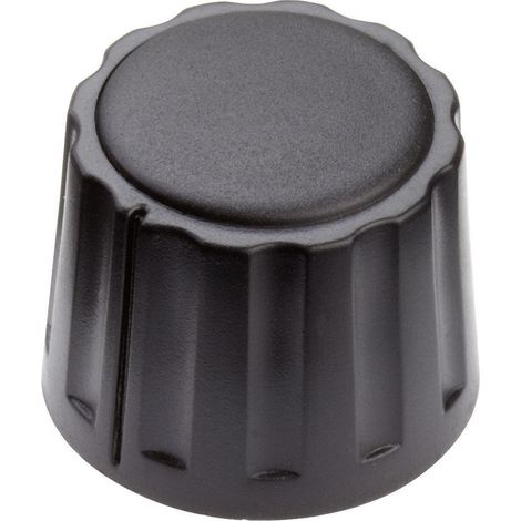 Mentor 4332.6000 4332.6000 Drehknopf  Schwarz (Ø x H) 20 mm x 15 mm 1 St.