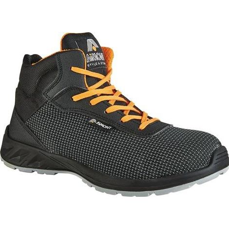 AIMONT Sicherheitsstiefel Diamont AVANGER Größe 43 schwarz / orange - DM1018443