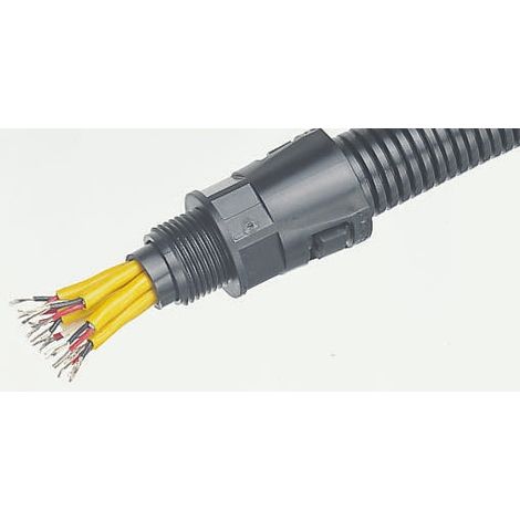 Raccord de gaine Adaptaflex M32, taille 34mm en Nylon 66, IP66 ( Prix pour Paquet de 5 )