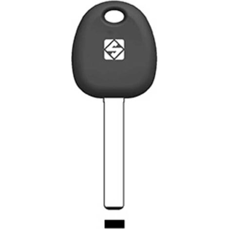 2 x SILCA KIA10TE CHIAVE TRANSPONDER VUOTA NICHEL