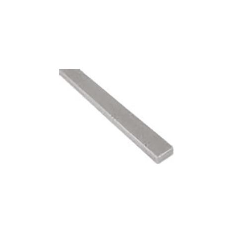 Barre plate Acier Inoxydable, l. 40mm H. 10mm, L 2m ( Prix pour 1 )