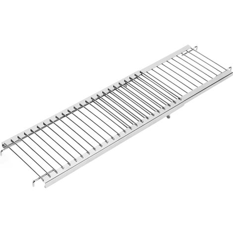 Grille de maintien au chaud universelle réglable de 50 à 89 cm pour Enders Kansas II Pro, Burnhard, RÖSLE VIDERO, Barbecook Siesta 310, Nexgrill, Dynaglo, Monument, pièce de rechange en acier