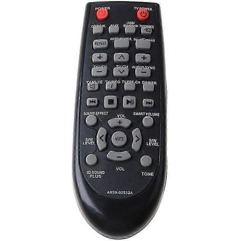 Télécommande pour HW-F355, HW-FM35, AH59-02532A, AH59-02545A, AH59-02545B et HW-F750