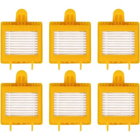 Kit di accessori con 6 filtri di ricambio per aspirapolvere iRobot Roomba serie 700, 760, 770, 780, 790 e 700. (1/4)