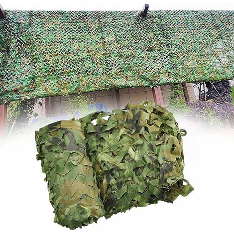 Filet de Camouflage filet de Camouflage 3x4m filet de Camouflage filets de protection solaire décoration de fête bâches de voiture (1/5)