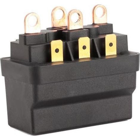 Contacteur de relais de contact de solénode de treuil 12V 120A en acier universel pour véhicules ATV UTV 4X4 (1/4)