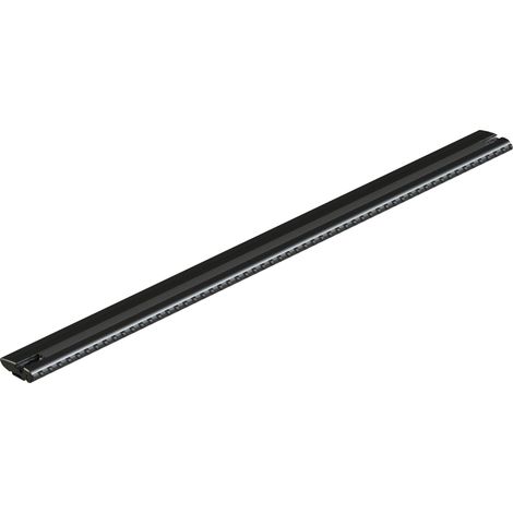 Silenzio CX Black, barra portatutto in alluminio - 104 cm