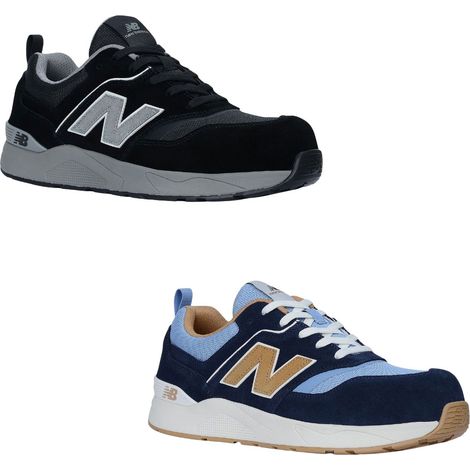 Zapatillas de seguridad New Balance Elite Lite S1 PL ESD HRO SR FO - 45.5 - Negro /Gris