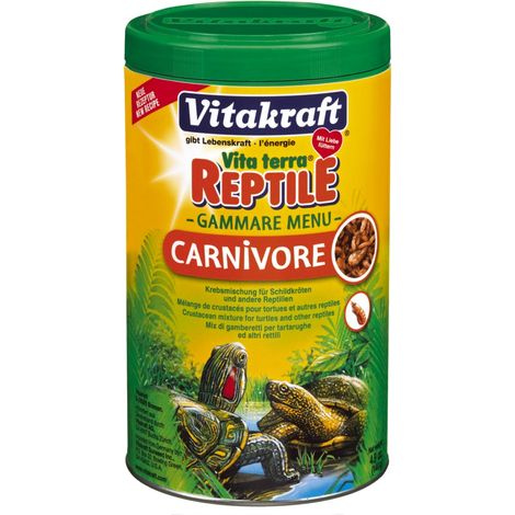 turtle gammare, mangime per tartarughe - 1lt