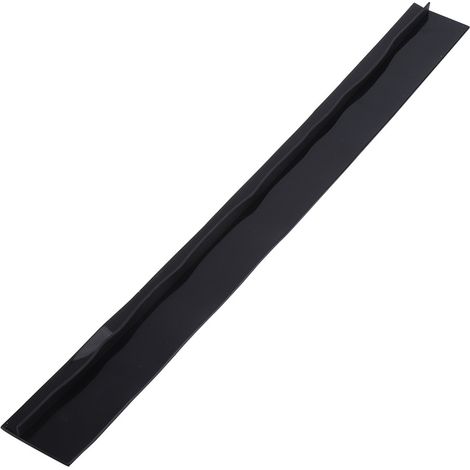 Bande adhésive silicone noir étanche graisse, joint anti-fente pour cuisinière et plan de travail, cache scellé résistant chaleur, protection rebord, 1 pièce (1/5)