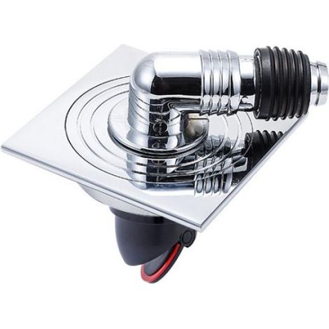 Machine à laver - Drain de sol en cuivre - K6052 chromé - Anti-odeur - Double filtration (1/5)