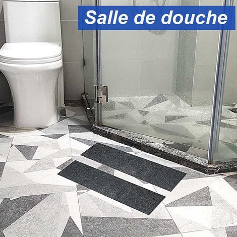 Nastro antiscivolo, nastro antiscivolo nero 5 cm x 5 m per scale, gradini, nastro antiscivolo resistente (1/4)