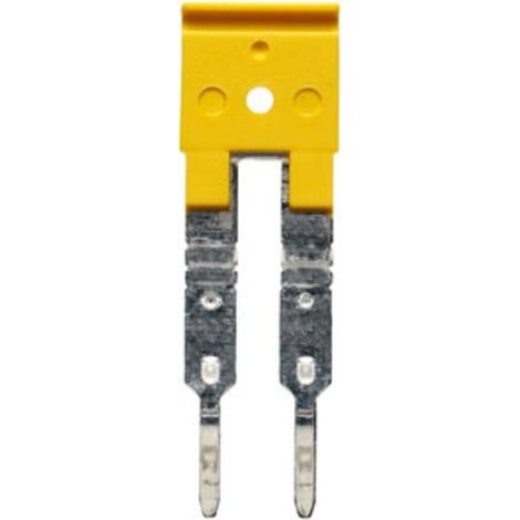 Barrette de jonction Weidmuller, série ZQV pour Blocs terminal à rail DIN ( Prix pour Paquet de 5 ) (1/2)